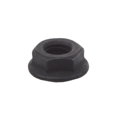 TUERCA HEX DENTADA  1/4 BLACK OXIDE