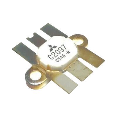 Transistor  de Silicio NPN Epitexial, 30 MHz, 13.5 Vcc, 70 Watt, T-40E.