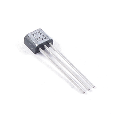 [ZTX853-ND] Transistor Planar de Silicio NPN, 100 Vce, Alta Corriente a 4 Amp, 130 MHz, Potencia Media de 1.2 Watt, TO-92.