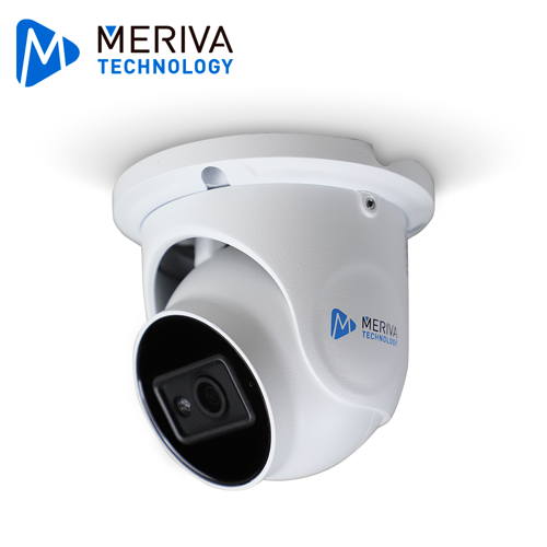Camara hd turret meriva technology mbashd3202 / 2mp / ahd/tvi/cvi/sd / 2.8mm / 20m ir / ip67 / metalica / 12 vcd / coc