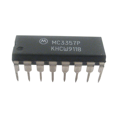 Circuito Integrado de Baja Potencia MC3357P para Frecuencia Intermedia FM de Banda Angosta.