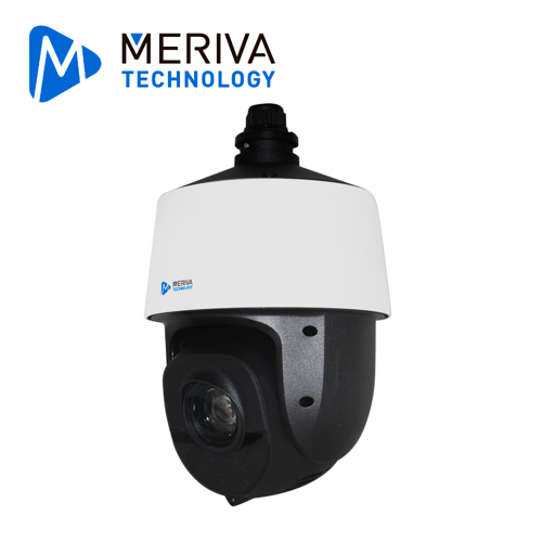 Camara ip ptz meriva technology msd-425i / 4mp / 25x zoom optico / 16x zoom digital / h.265 / lente motorizado 4.8 - 120mm / 150m ir / ip66 / ik10 / metalica / 12 vcd / poe / soporta micro sd hasta 256 gb (no incluida) / 1 entrada + 1 salida de audio / 1 entrada + 1 salida de alarma / mia 2.0 / onvif / brazo incluido / auto tracking (personas/vehiculos) / deteccion de rostro integrado