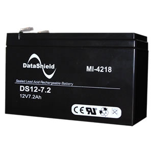 Batería para No Break DATASHIELD MI4218 - 12 V, 7.2 Ah, 3 años