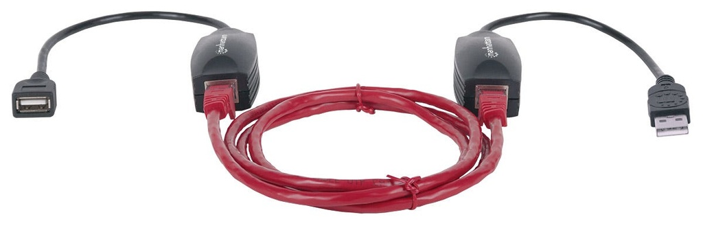 179300 Extension USB hasta 60mts por cable UTP; Bus que proporciona alimentación - no requiere alimentación externa. -