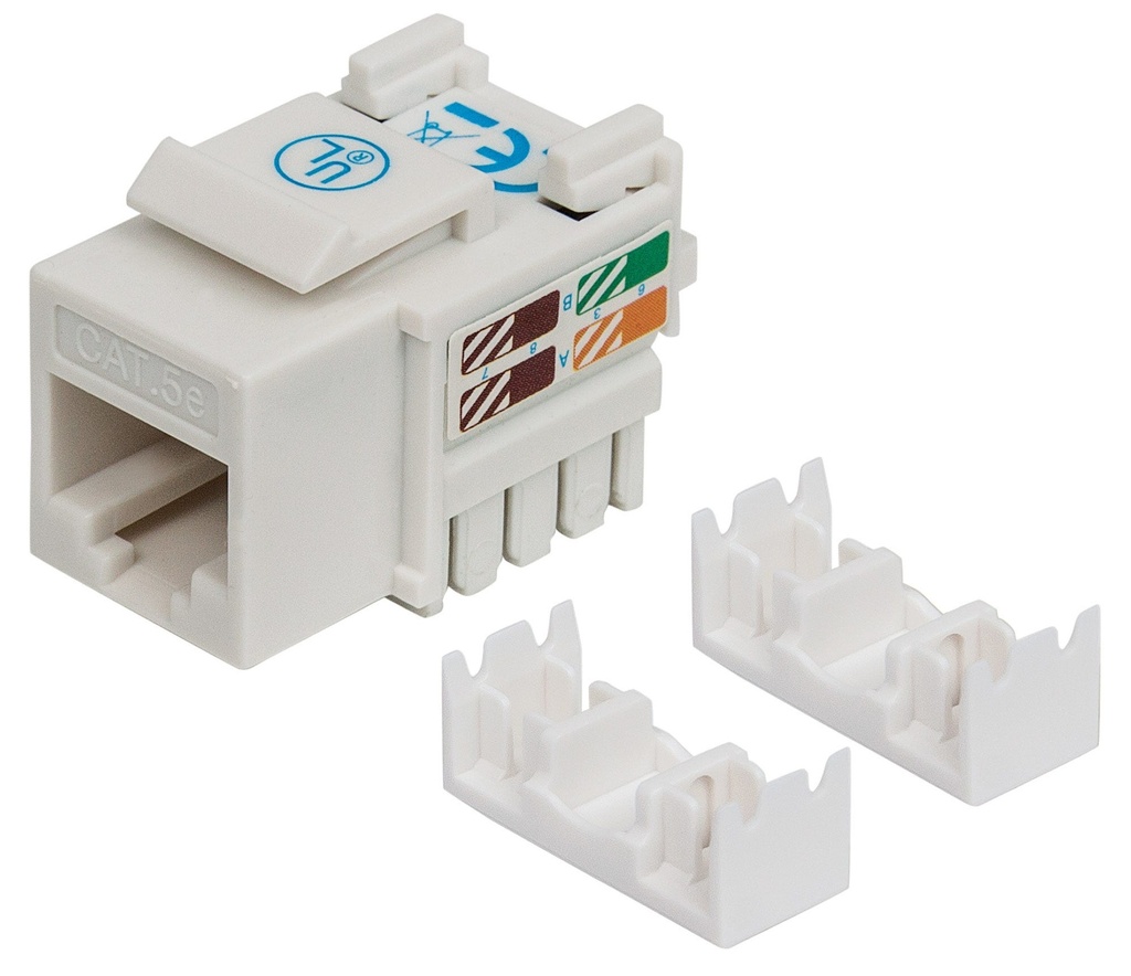 210355 JACK CAT 5e DE IMPACTO (KEYSTONE) BLANCO -