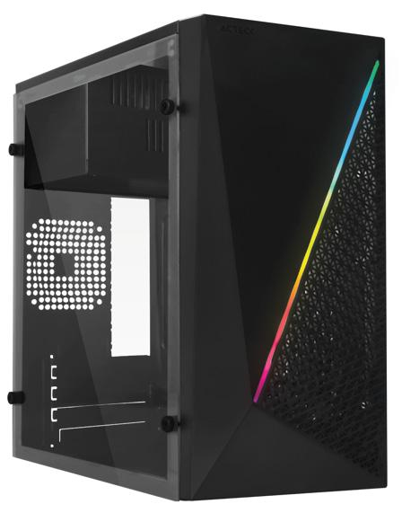 [GABACT170] Gabinete  ACTECK KIOTO GC460 RGB ESSENTIAL