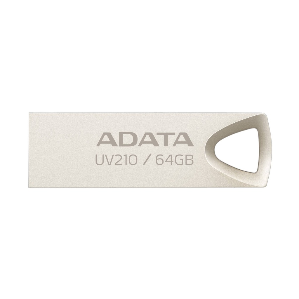 Memoria USB ADATA - Plata, 64 GB, USB 2.0