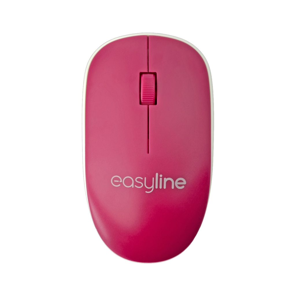 Mouse Inalámbrico Viva (Magenta) Easy Line -