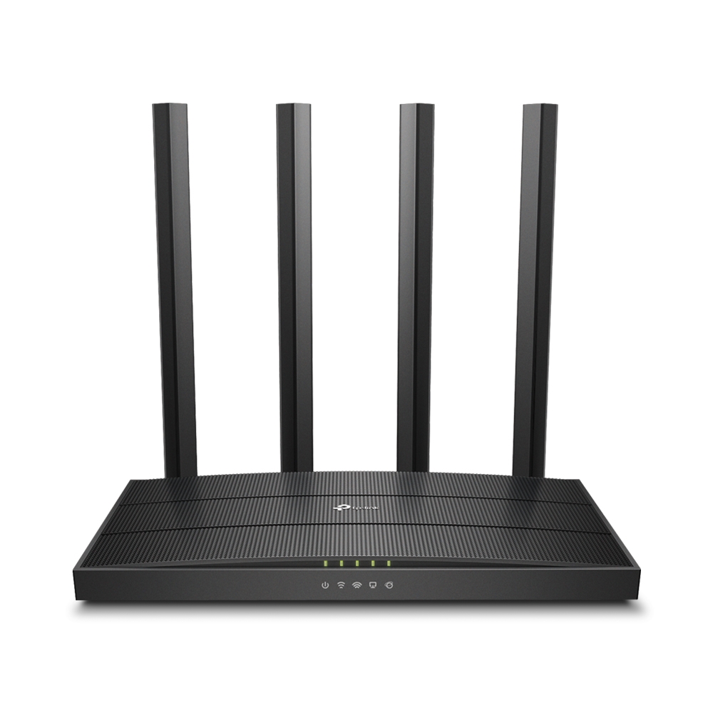 Router Inalámbrico Gigabit Dual Band AC TP-LINK Archer C80 - 1.300 Mbps, 5 GHz, Omnidireccional, 4, Negro