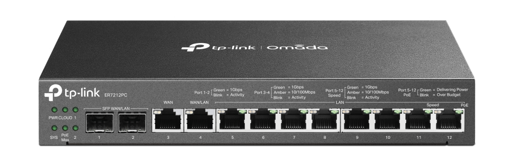 [ROUTPL1080] VPN Router TP-LINK ER7212PC