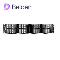 Patch panel angleflex belden ax103249 10gx/5e/6 48espacios 2