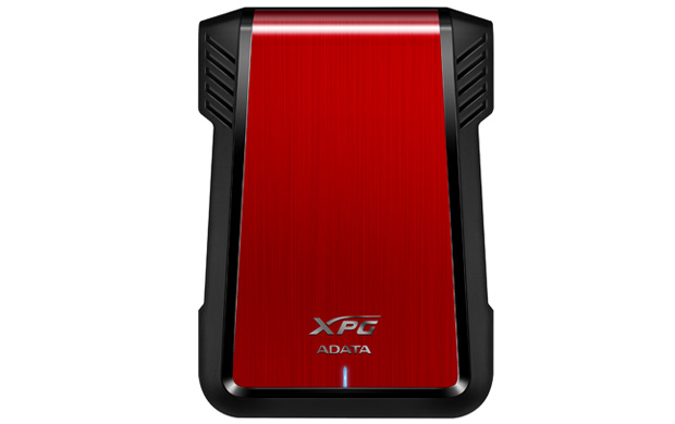 Gabinete Externo ADATA EX500 - USB 3.2 Gen1 (compatible con las versiones anteriores USB 2.0), 2.5 pulgadas, Rojo
