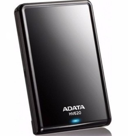 [DDUDAT450] Disco Duro Externo ADATA AHV620S-1TU3-CBK - 1 TB, USB 3.2 Gen1, compatible con USB 2.0, 2.5 pulgadas, Negro