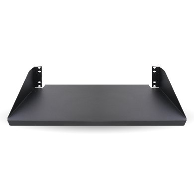 Charola para Rack 2U X 28 CMS Empatable BROBOTIX 830731 - Negro, Acero, 20 kg, 2U