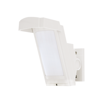 [HX-40RAM] Detector de Movimiento PIR Antimascara / 100% Exterior /  Inalambrico (Alimentación) / Hasta 12 metros a 85°; de cobertura/ Instalación a 3 metros / Compatible con cualquier panel de alarma