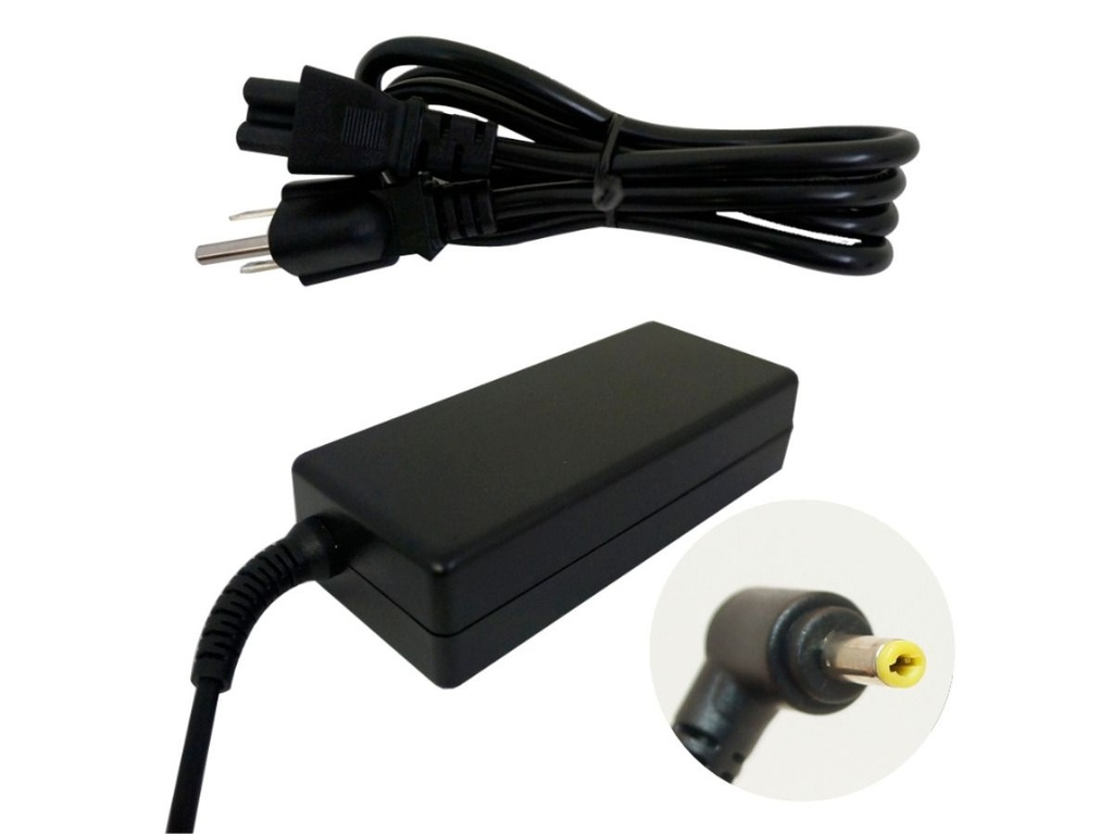 Cargador / Adaptador para Laptop AC-LENOVO65 GENERICO de 65W 20V/3.25A (4.0*1.7) -