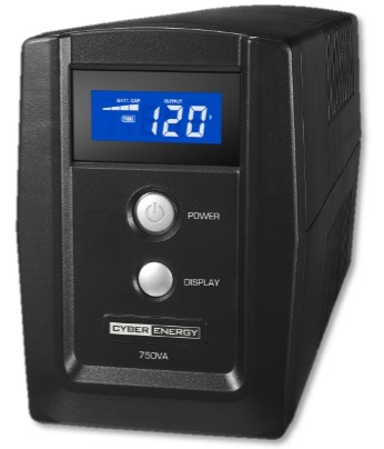 No-Break CyberPower OM750ATLCD - 750 VA, 300 W, 8 h, Negro