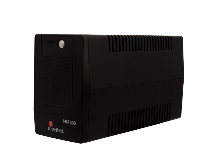 No Break SMARTBITT SBNB1800 - 1800 VA, 900 W, Negro, Hogar y Oficina