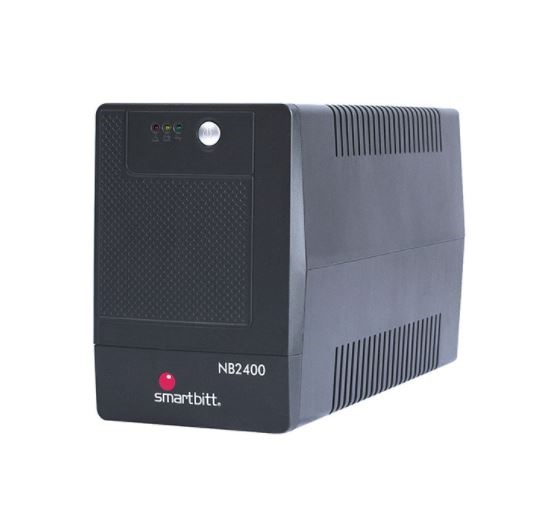 No Break SMARTBITT SBNB2400 - 2400 VA, 1200 W, Negro, Hogar y Oficina