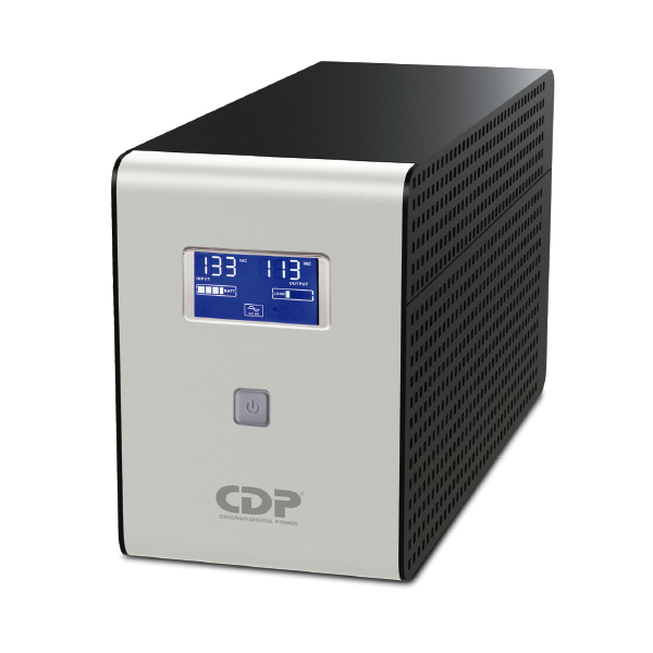 No-Break CDP R-SMART1210 1200VA/720W UPS Interactiva AVR 10 Salidas - 560 Joules, Proteccion RJ45, LCD, software 120 Vac