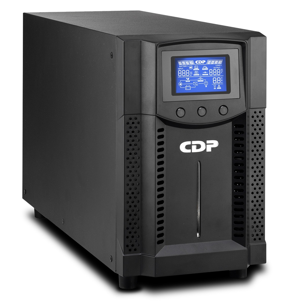 No-Break CDP UPO11-1 1000VA/900W FP 0.9 Online UPS Torre - LCD 120 Vac