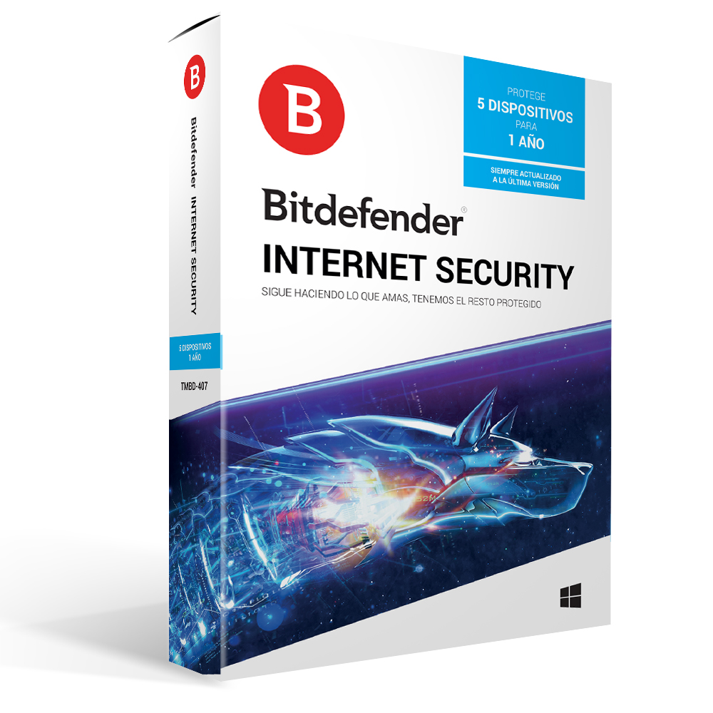 Antivirus BITDEFENDER TMBD-407 - 5 licencias, 1 Año(s)