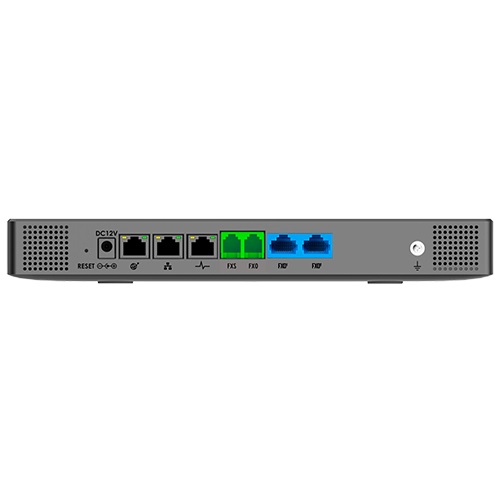 Conmutador IP para hasta 500 usuarios y 75 llamadas simultaneas - 2 FXS, 2FXO, Solo audio, WAVE, GDMS