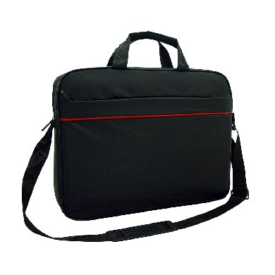 Maletín 15.6 Pulgadas - Champion, C/Asa y Correa, Negro, BROBOTIX 742767