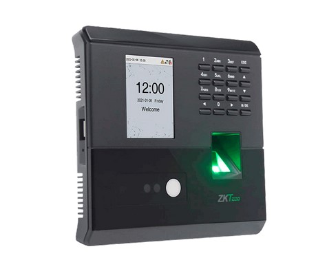 ZK TECO MB10VL Control de Asistencia y Acceso simple / 500 huellas / 100 rostros Luz Visible / 50000 eventos / TCPIP -