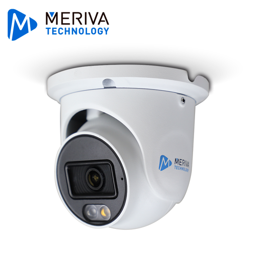 Camara ip turret meriva technology mtd-800fs4 / 8mp - 4k / h.265+ / 2.8mm / 20 - 30m ir / ip67 / metalica / 12 vcd / poe / soporta micro sd hasta 256 gb (no incluida) / 1 entrada de audio / microfono integrado / mia 2.0 / onvif / video estructurado integrado - cruce de linea - intrusion / cumple con la politica ndaa