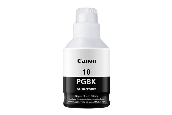 Tanque de tinta  CANON GI-10 BK - 7, 700 paginas