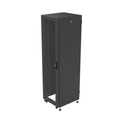 [LP-6060-42U-R2] Gabinete para Telecomunicaciones Rack Estándar de 19", 42UR, 600 mm Ancho x 600 mm Profundidad. Fabricado en Acero, Se envía el Gabinete Armado.
