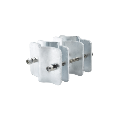 [SMM-K4] Herraje Adaptador de Mástil para Diámetros desde 3/4" hasta 2-1/4". Galv. en Caliente.