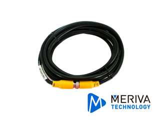 [MCBL30] Cable din de aviacion 4 pines meriva technology mcbl30 3m de largo / compatible para cámaras hd solucion movil / uso en interiores / conector hembra - macho / negro
