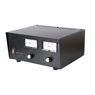 [VS-35M] Fuente de poder 13.8Vcc, 35A, lineal, voltaje y corriente variable con medidores