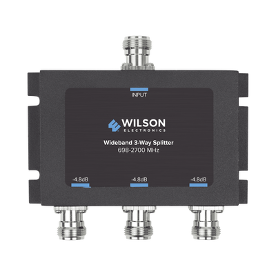 [859-980] Divisor de 3 salidas, 50 Ohm, 700-2700MHz conector N-Hembra