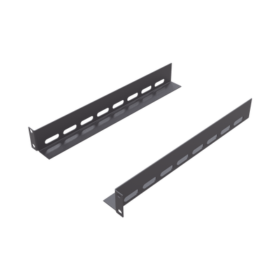 Juego de Rieles para Fijación de Charola SCH19X1U en Racks de 4 postes. 
