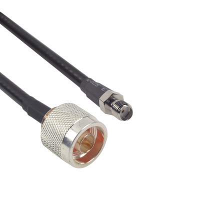 [SN-240UF-SMAH-60] Cable LMR-240UF (Ultra Flex) de 60 cm con conectores N Macho y SMA Hembra.