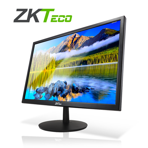 Monitor especializado para video vigilancia led full hd de 21.5 pulgadas zkteco modelo zd22-2k resolucion de 1920 x 1080 entrada de video hdmi/vga salida de audio hdmi/rca con altavoz
