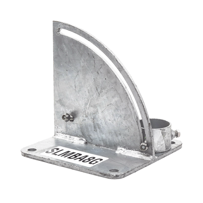 Base para Mástil con Ajuste de Ángulo. Diámetros de Mastil: 1" a 2" 