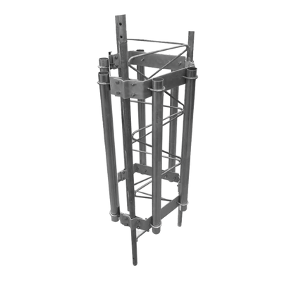 Herraje para 6 antenas sectoriales compatible con tramo STZ35G.