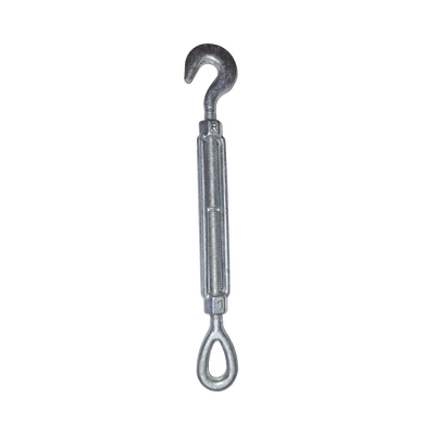 [TEN-1/2X6-OGJ] Tensor de 1/2" x 6" Acero Forjado OJO-GANCHO Galv. Inmersión en Caliente (Carga Max. 1500 Lbs).