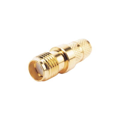 [TT-SM-0023]  Conector SMA Hembra Inverso de Anillo Plegable para Cable RG-8/X, 9258, LMR-240, LMR-240UF,  LMR-LW240, Oro/Oro/Teflón.