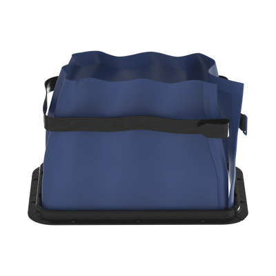 Accesorio de Sellado de Aire Cool Boot®, Para Entradas de Cable por Piso Falso, Con retardante de llama y disipador electrostático, de 304.8 x 203.2 mm 