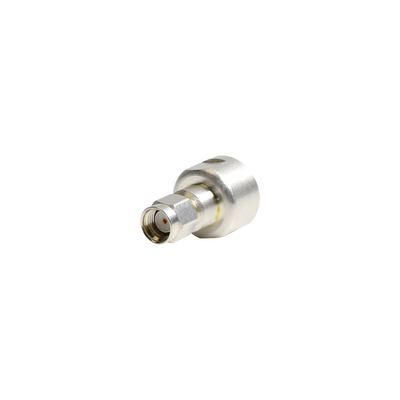 [PT-4000-133] Adaptador UNIDAPT Hembra a SMA Macho Inverso. Plata / Oro / Teflón.