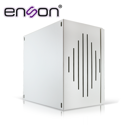 Gabinete enson lince11 para sirena de 30w compatible con modelo pam-sre30w y tamper secolarm ss-072q