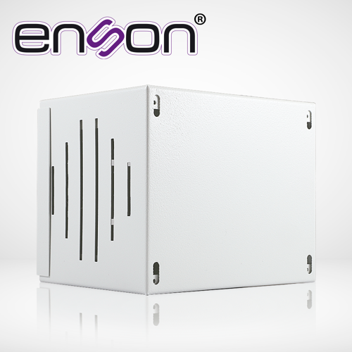 Gabinete enson lince7 para sirena de 15w compatible con modelo pm-sre108 y compartimiento para tamper