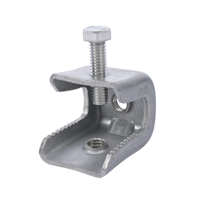 Paquete de 10 Sujetadores Para Instalacion En Angulo Con Orificio de 3/8"