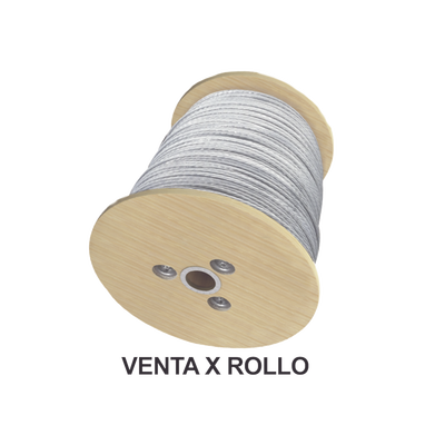 [S-RET-516CAM/2000] Cable de Retenida 5/16", Resistencia 3629 Kg, 7 Hilos (Carrete de 2000 metros).