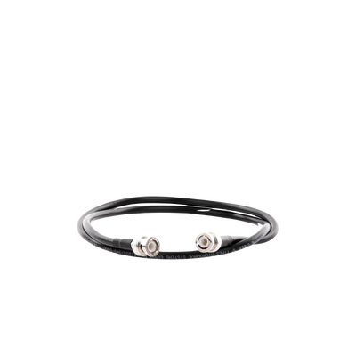 Jumper con Cable LMR-240 de 85 cm, con Conectores BNC Macho a BNC Macho.